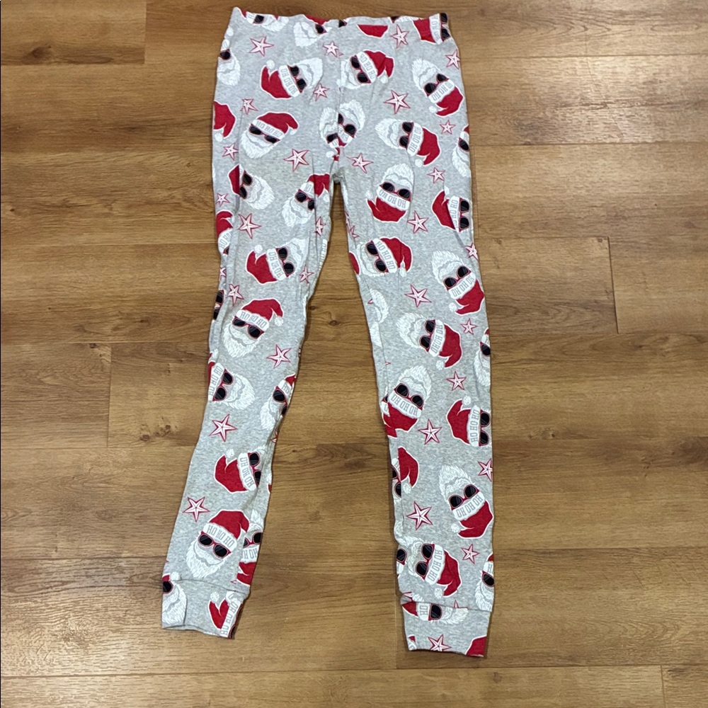 Kids cool sunglasses Santa Print Gray‎ Leggings